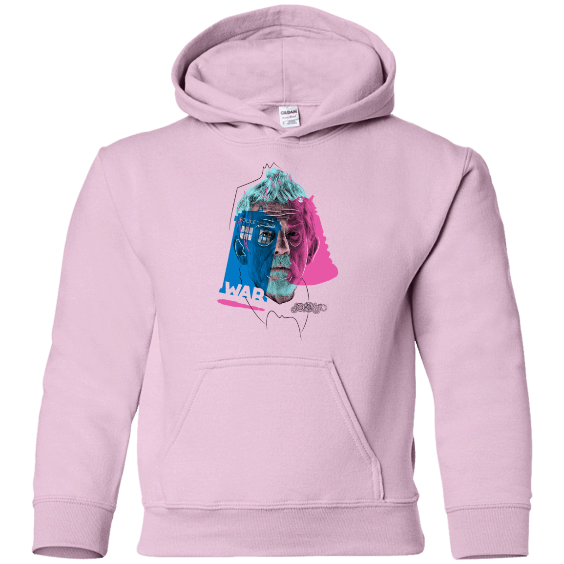 Sweatshirts Light Pink / YS Doctor Warwhol War Youth Hoodie