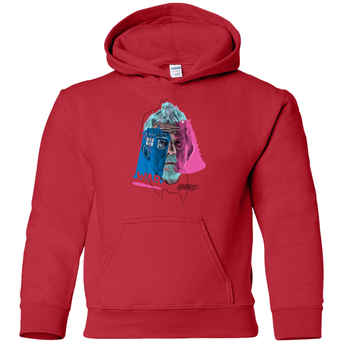 Sweatshirts Red / YS Doctor Warwhol War Youth Hoodie