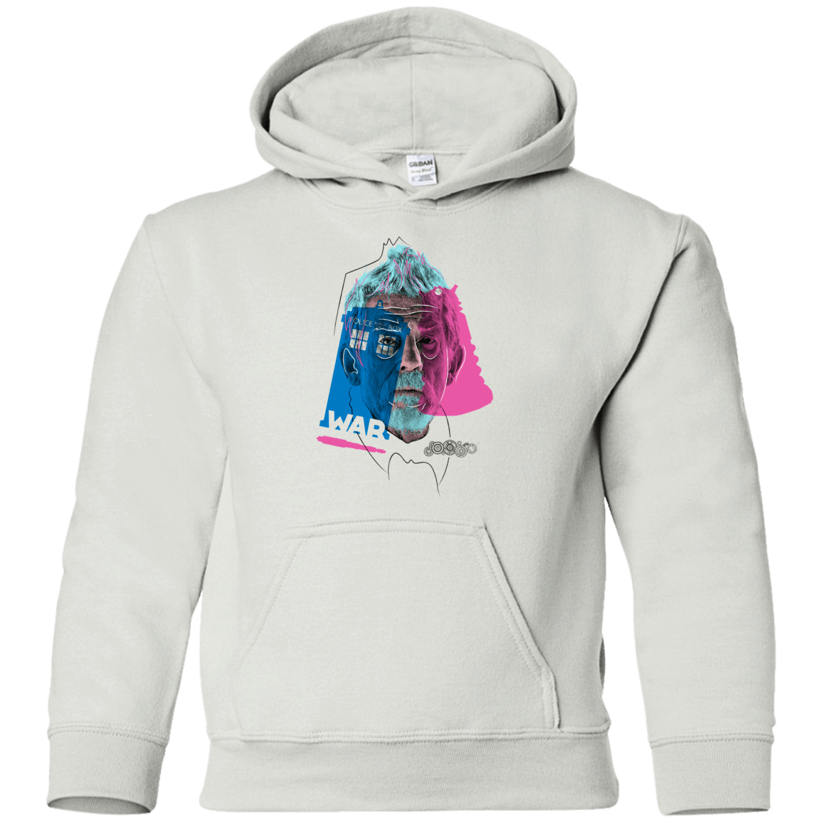 Sweatshirts White / YS Doctor Warwhol War Youth Hoodie