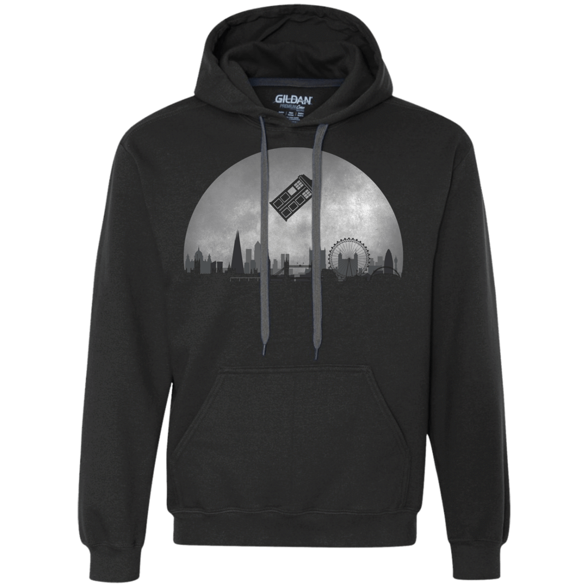 Sweatshirts Black / S Doctor Who Tardis Pillow Premium Fleece Hoodie