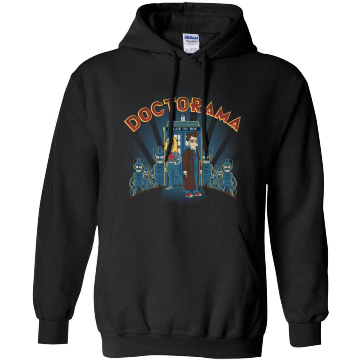Sweatshirts Black / Small Doctorama (1) Pullover Hoodie