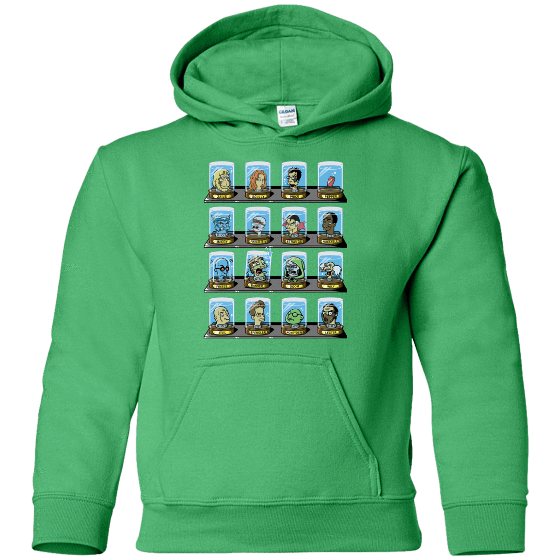 Sweatshirts Irish Green / YS Doctorama 2.0 Youth Hoodie