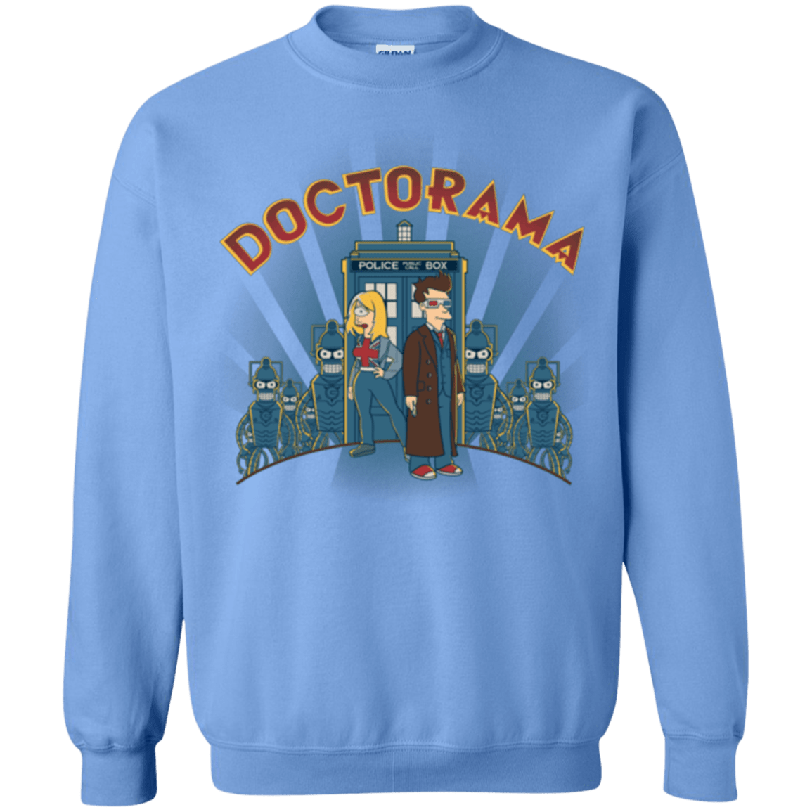 Sweatshirts Carolina Blue / Small DOCTORAMA (2) Crewneck Sweatshirt