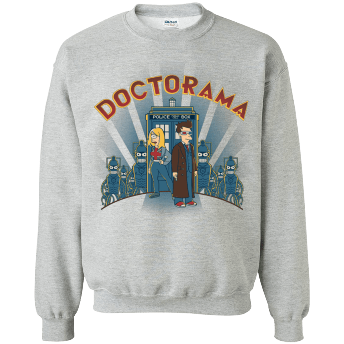 Sweatshirts Sport Grey / Small DOCTORAMA (2) Crewneck Sweatshirt
