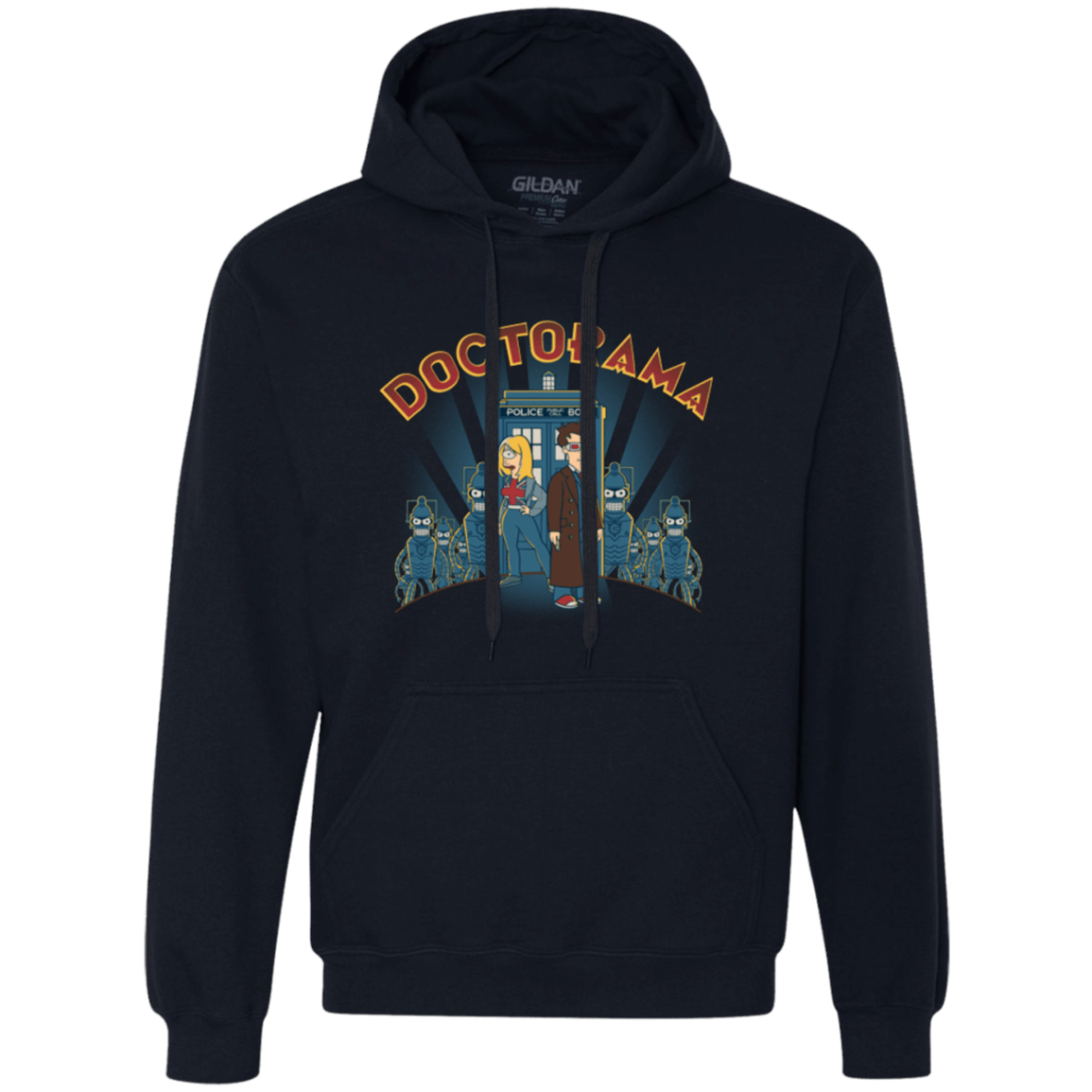 Sweatshirts Navy / Small DOCTORAMA (2) Premium Fleece Hoodie