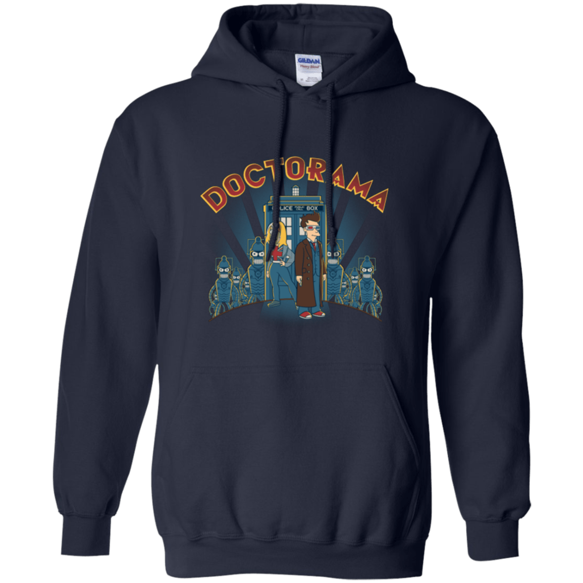 Sweatshirts Navy / Small DOCTORAMA (2) Pullover Hoodie