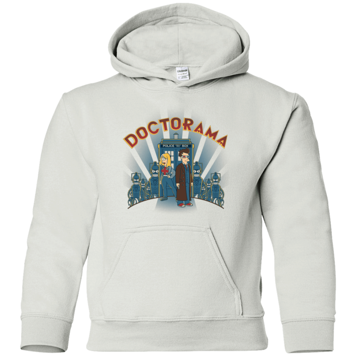 Sweatshirts White / YS DOCTORAMA (2) Youth Hoodie