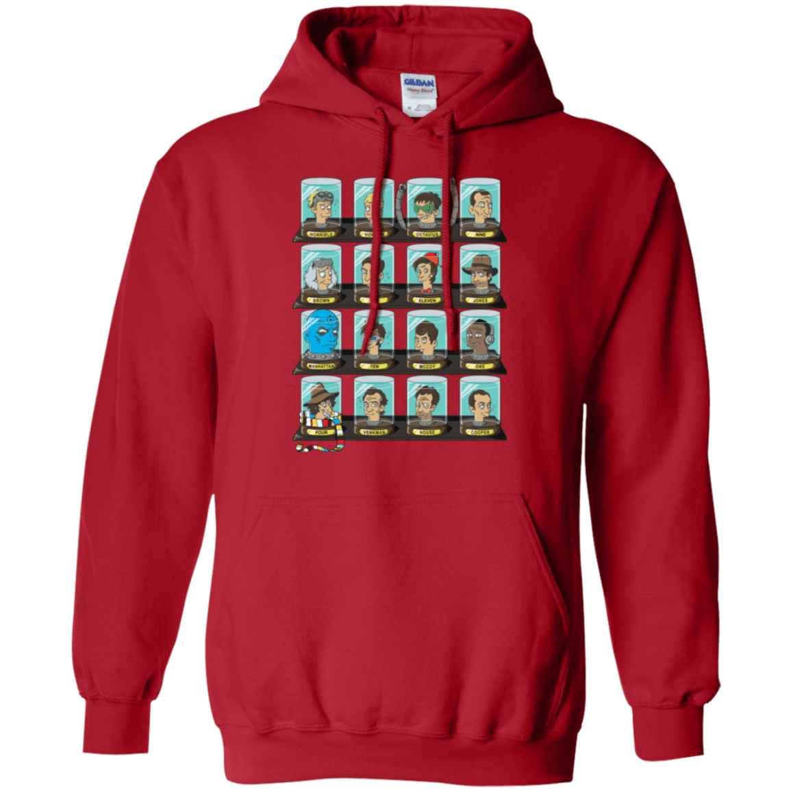 Sweatshirts Red / Small Doctorama Pullover Hoodie