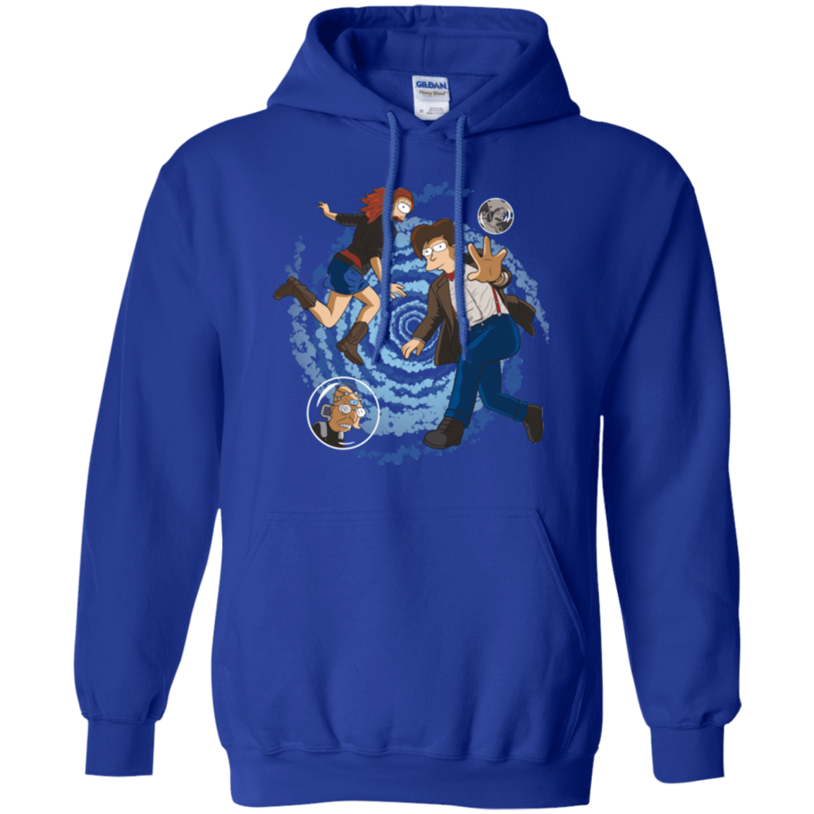 Sweatshirts Royal / Small Doctorama Returns Pullover Hoodie