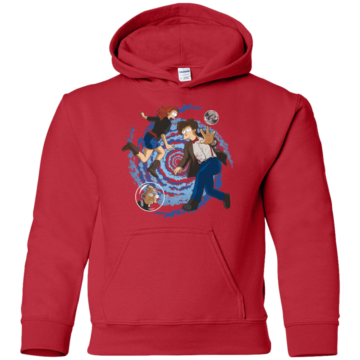 Sweatshirts Red / YS Doctorama Returns Youth Hoodie