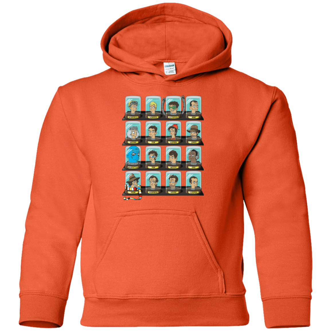 Sweatshirts Orange / YS Doctorama Youth Hoodie