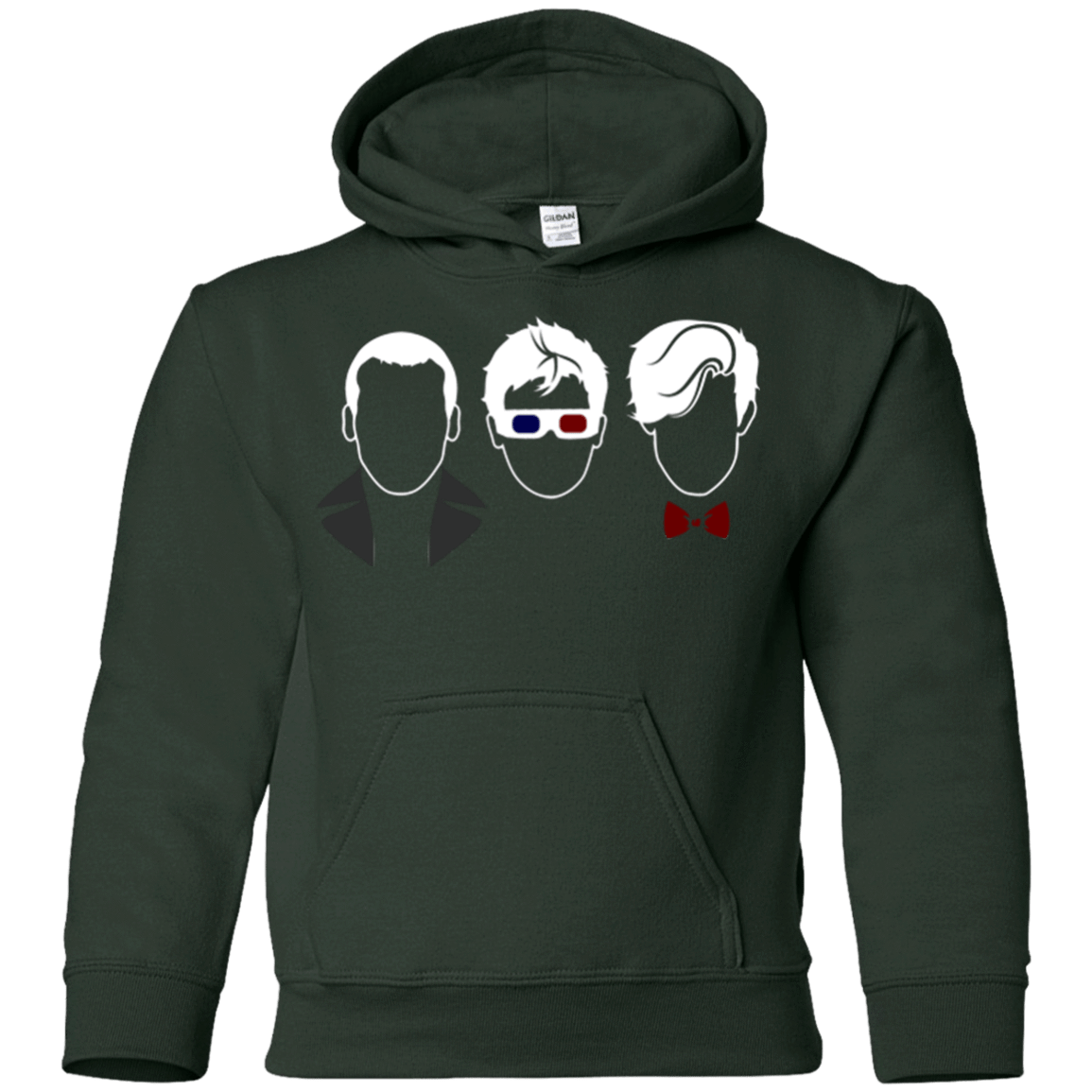 Sweatshirts Forest Green / YS Doctors3 Youth Hoodie