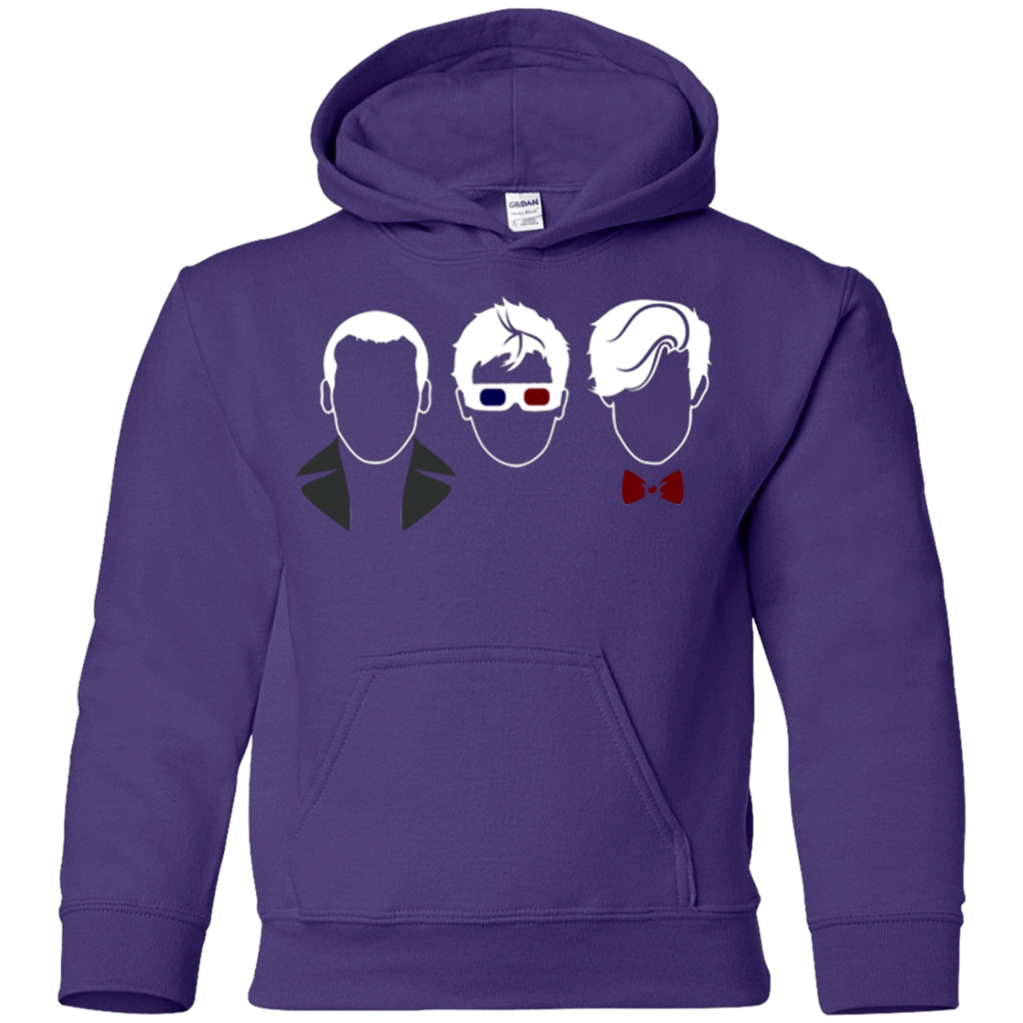 Sweatshirts Purple / YS Doctors3 Youth Hoodie