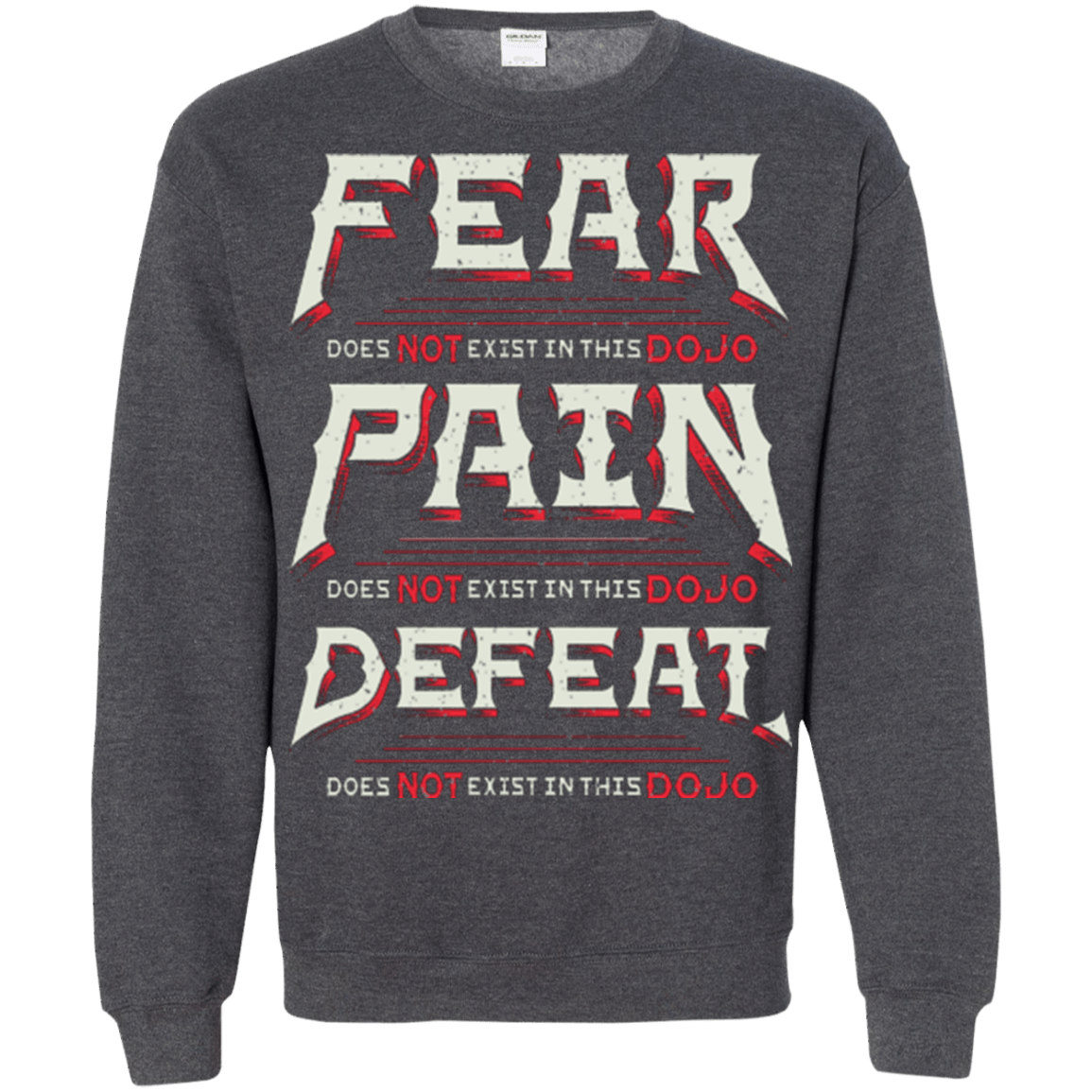 Sweatshirts Dark Heather / S DOES NOT EXIST Crewneck Sweatshirt