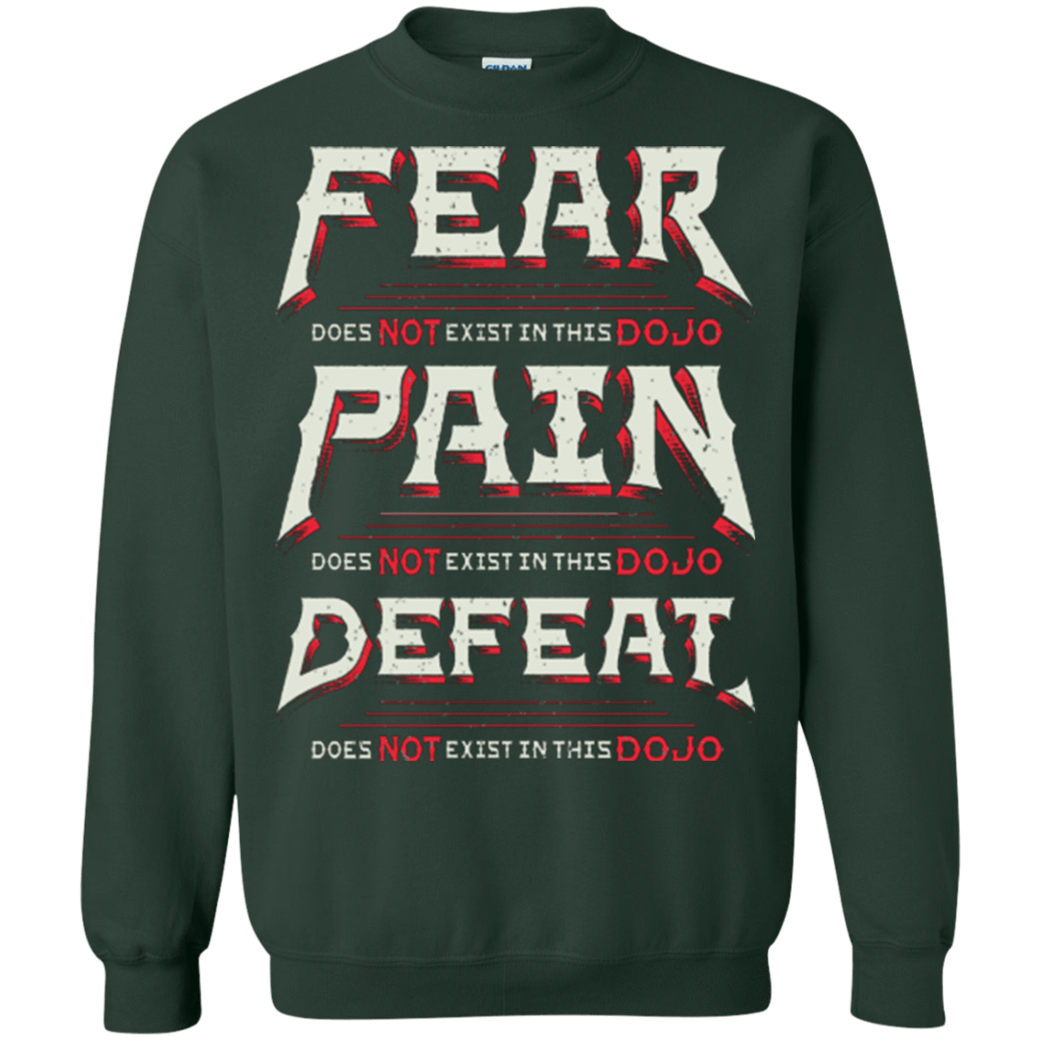 Sweatshirts Forest Green / S DOES NOT EXIST Crewneck Sweatshirt