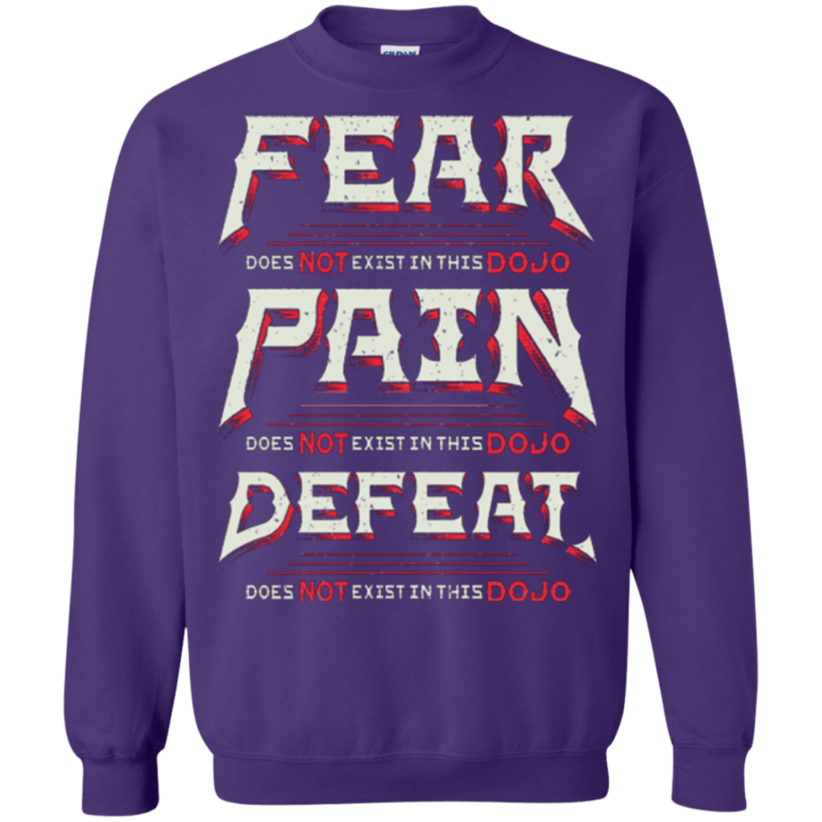 Sweatshirts Purple / S DOES NOT EXIST Crewneck Sweatshirt