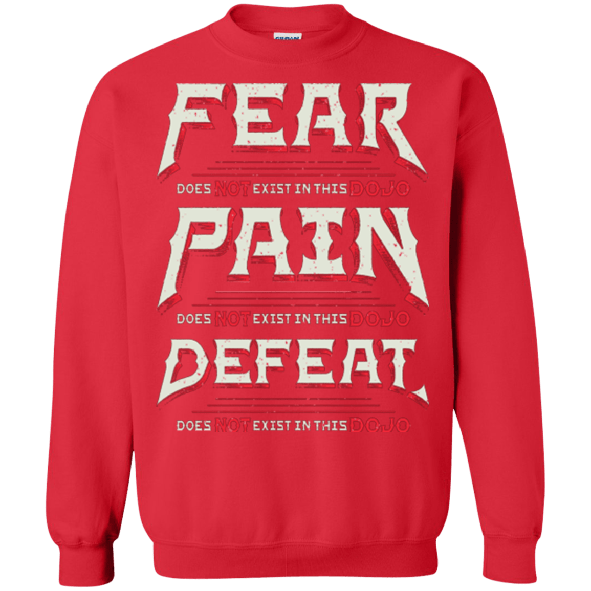 Sweatshirts Red / S DOES NOT EXIST Crewneck Sweatshirt