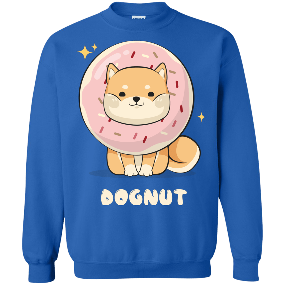 Sweatshirts Royal / Small Dognut Crewneck Sweatshirt