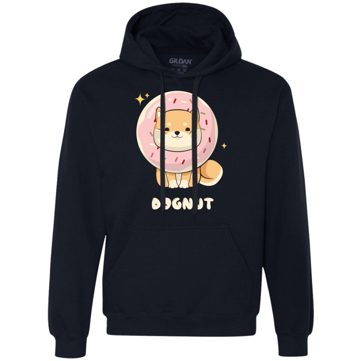 Sweatshirts Navy / Small Dognut Premium Fleece Hoodie