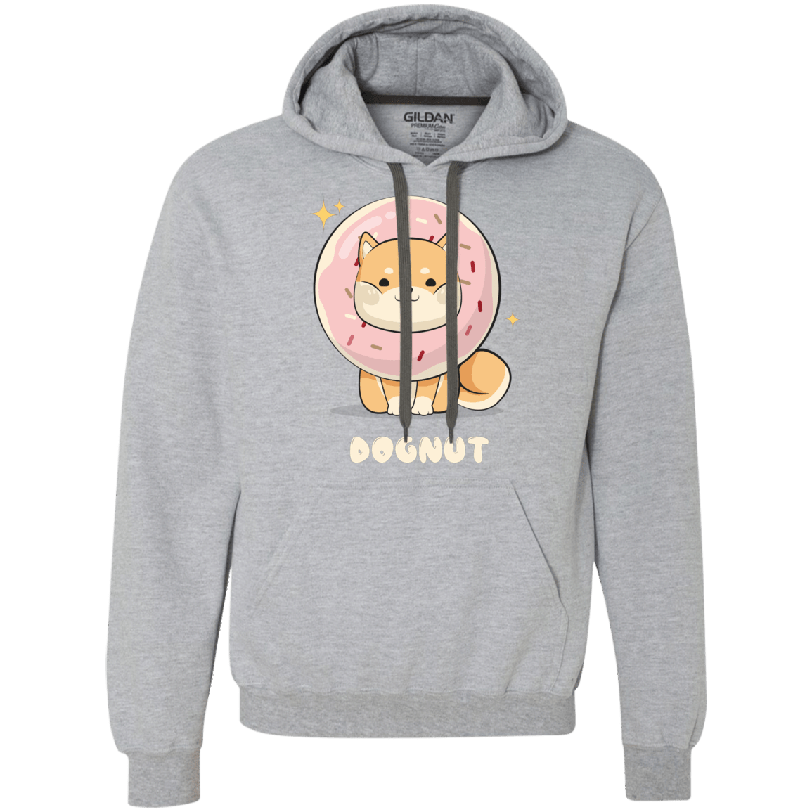 Sweatshirts Sport Grey / Small Dognut Premium Fleece Hoodie
