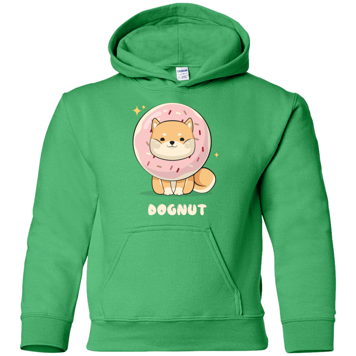 Sweatshirts Irish Green / YS Dognut Youth Hoodie