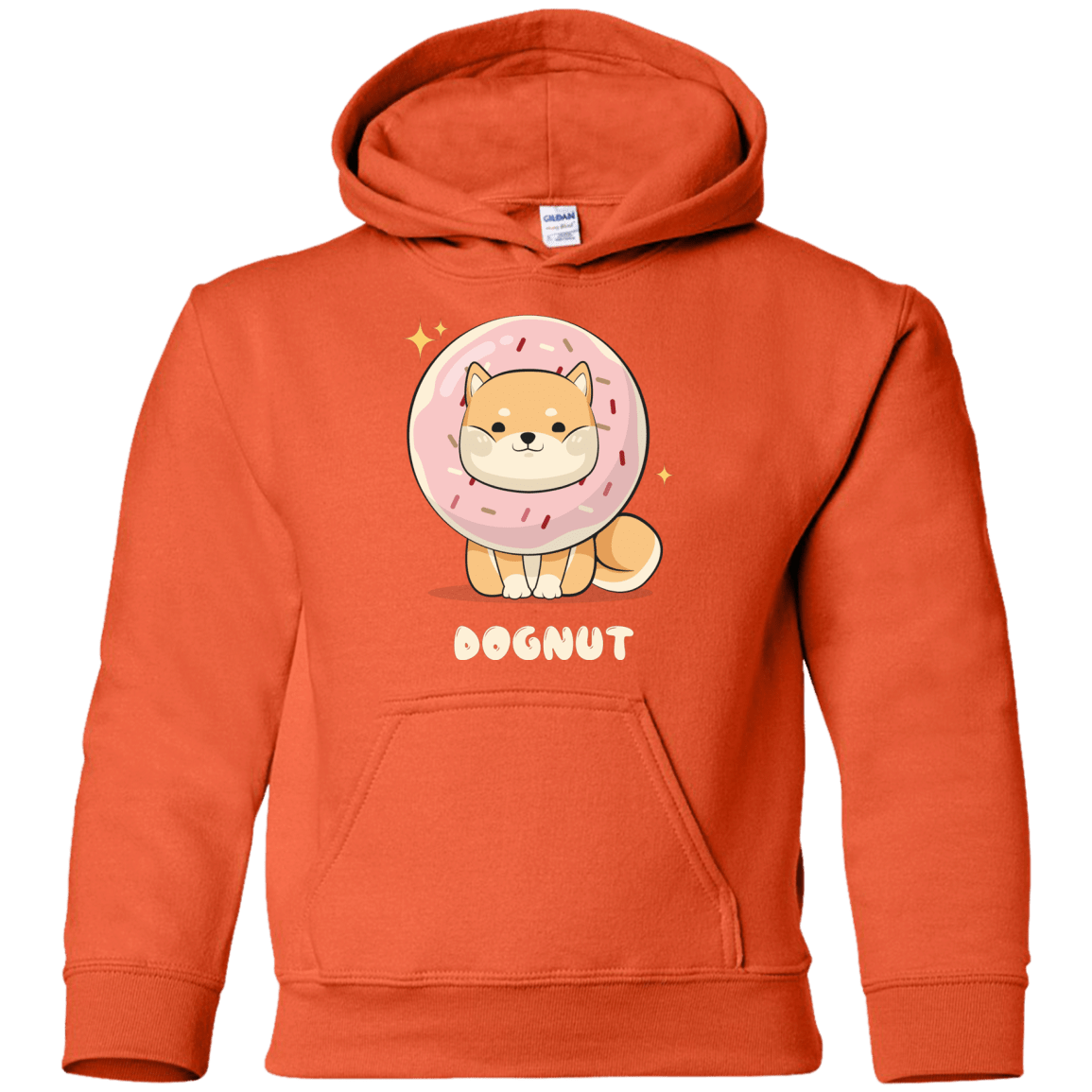 Sweatshirts Orange / YS Dognut Youth Hoodie