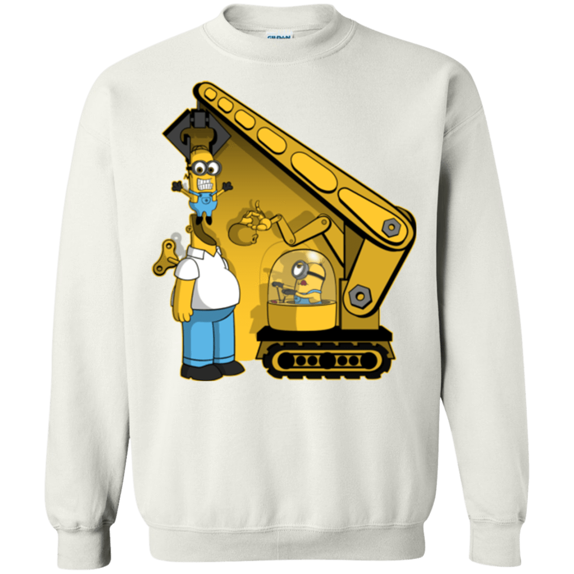 Sweatshirts White / Small Doh Minion Crewneck Sweatshirt