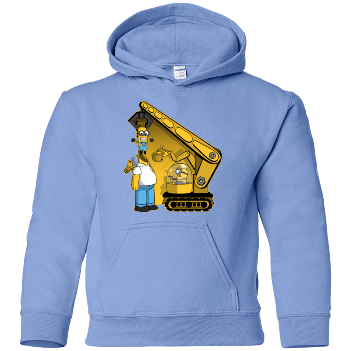 Sweatshirts Carolina Blue / YS Doh Minion Youth Hoodie