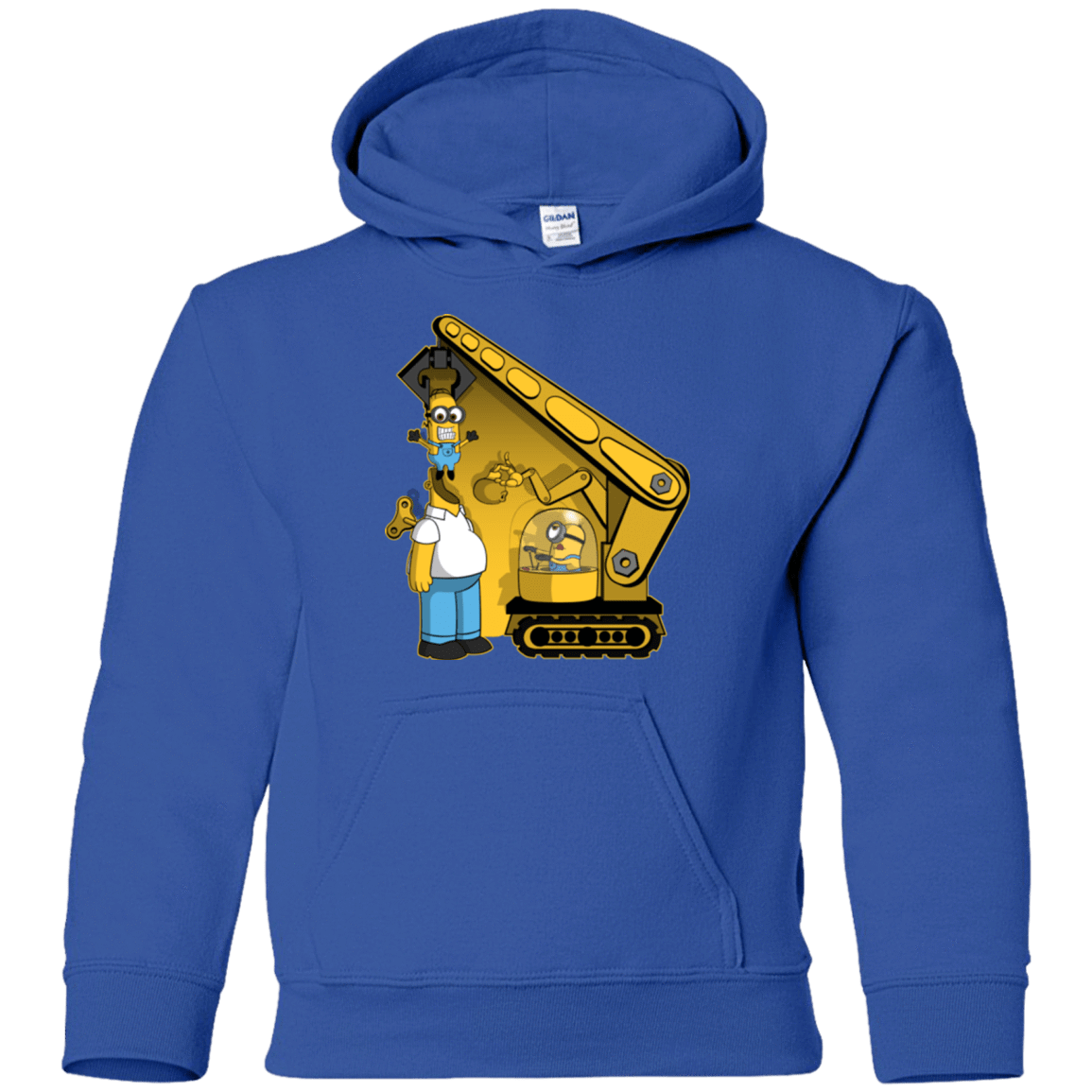 Sweatshirts Royal / YS Doh Minion Youth Hoodie