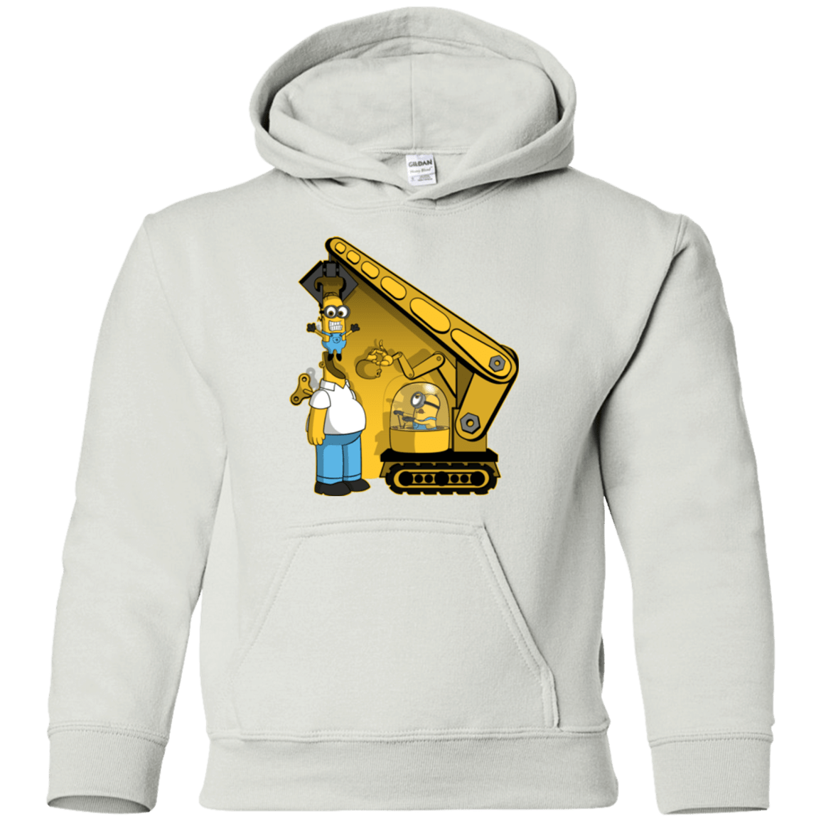 Sweatshirts White / YS Doh Minion Youth Hoodie