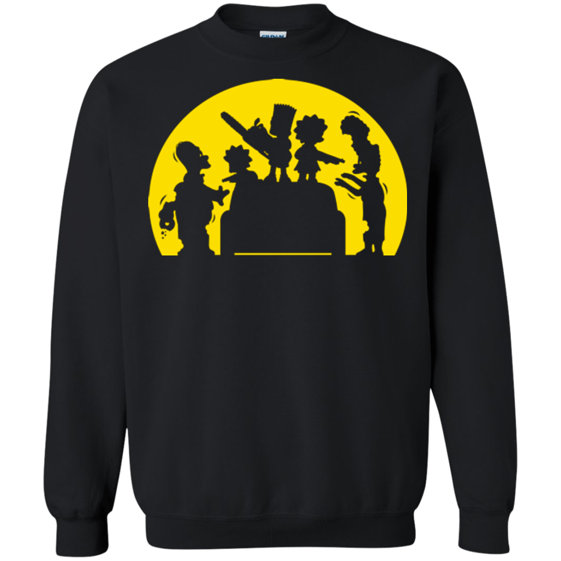 Sweatshirts Black / S Doh Zombies Crewneck Sweatshirt