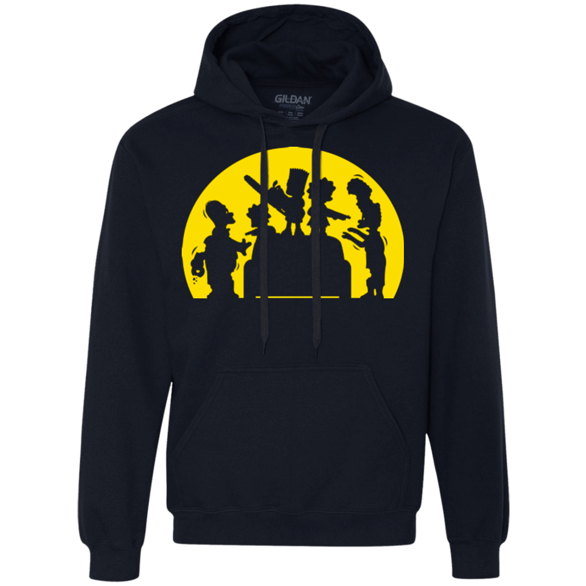Sweatshirts Navy / S Doh Zombies Premium Fleece Hoodie
