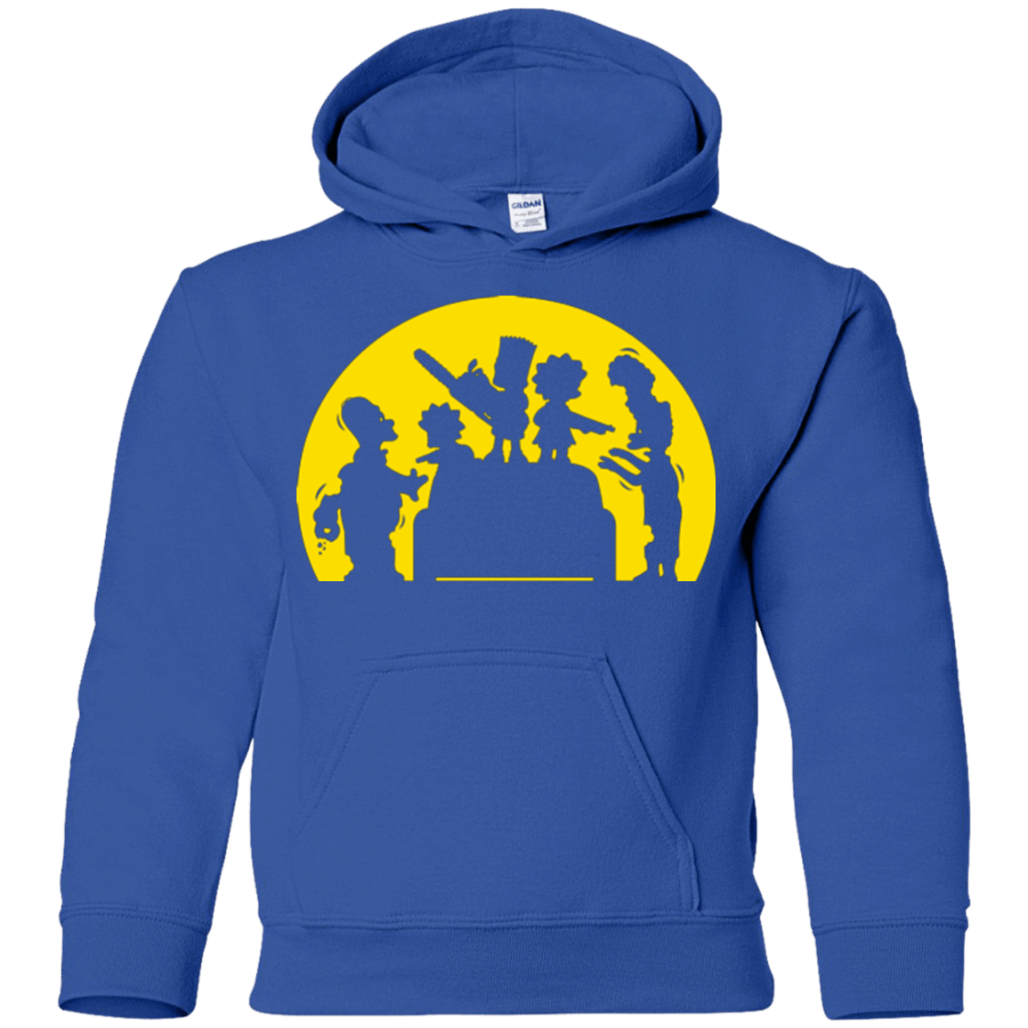 Sweatshirts Royal / YS Doh Zombies Youth Hoodie