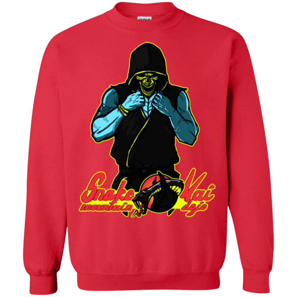 Sweatshirts Red / S Dojo Master Crewneck Sweatshirt