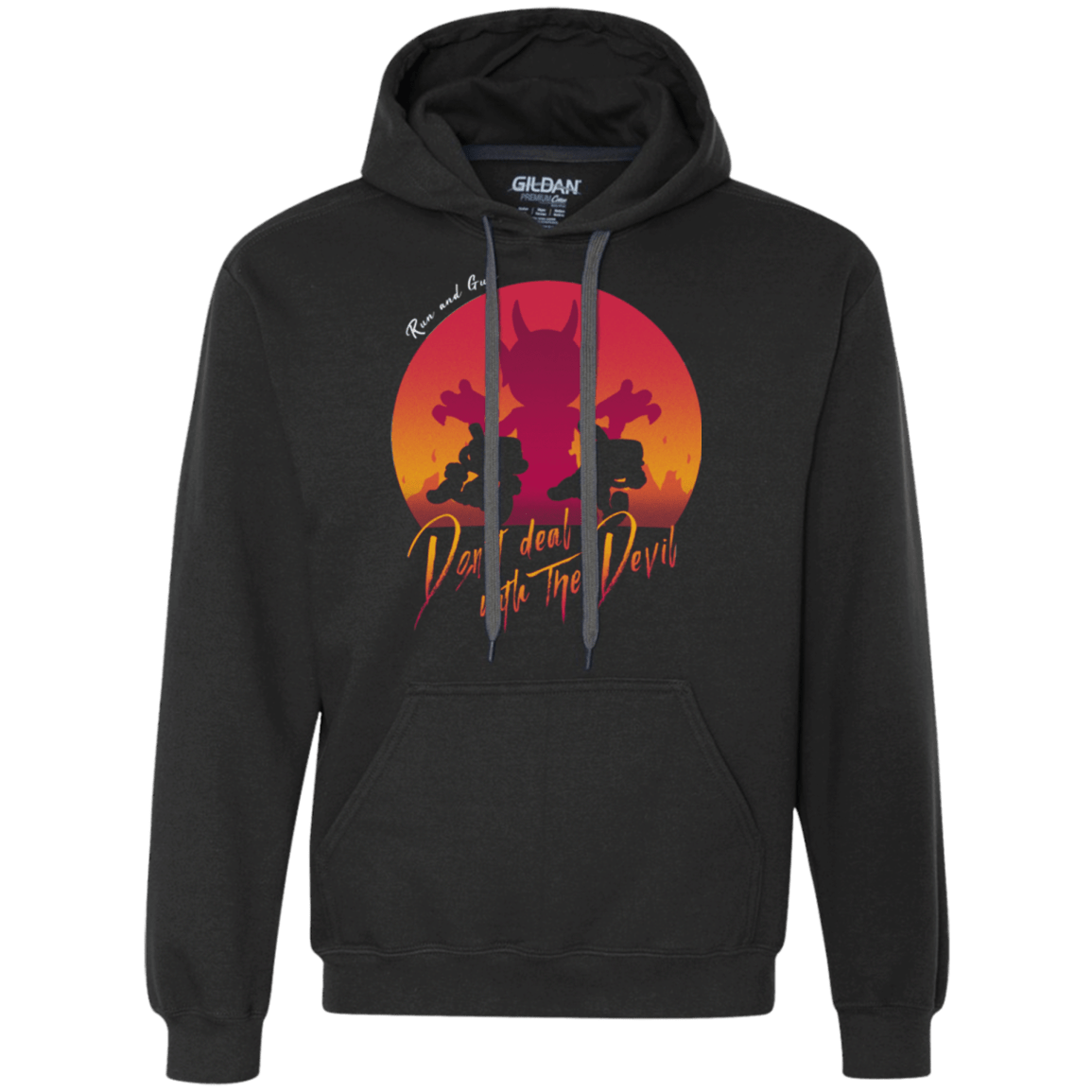 Sweatshirts Black / Small Don't deal with the Devil Premium Fleece Hoodie