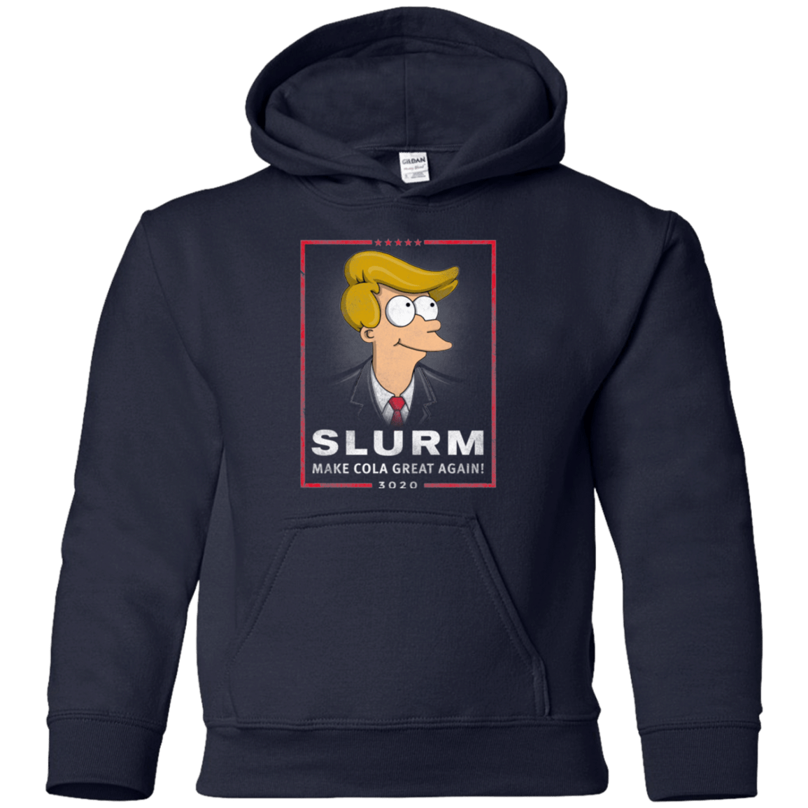 Sweatshirts Navy / YS Donald J Fry Elect Youth Hoodie