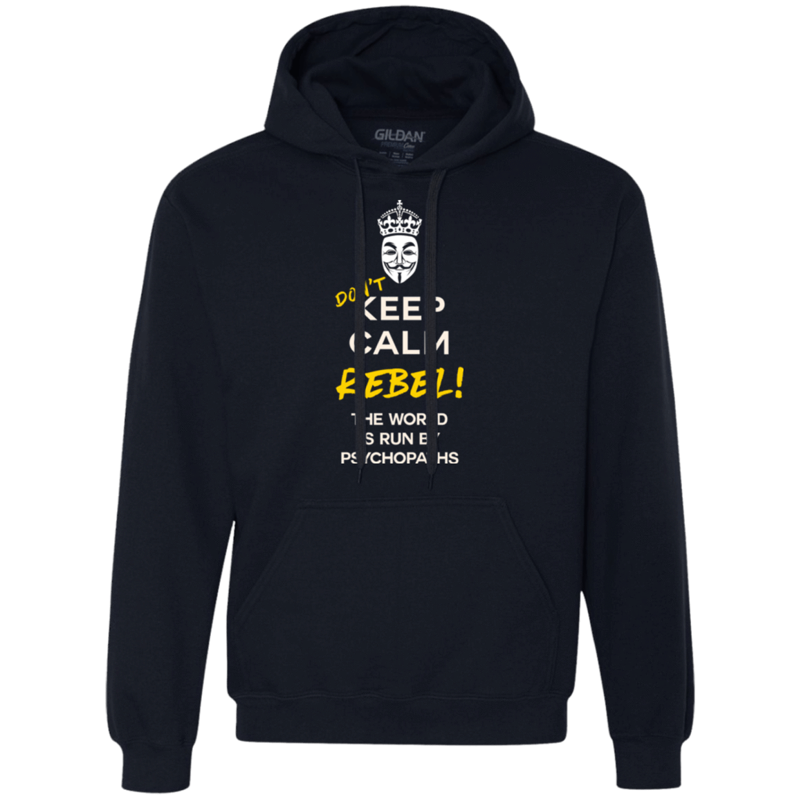 Sweatshirts Navy / Small Dont Keep Calm Premium Fleece Hoodie