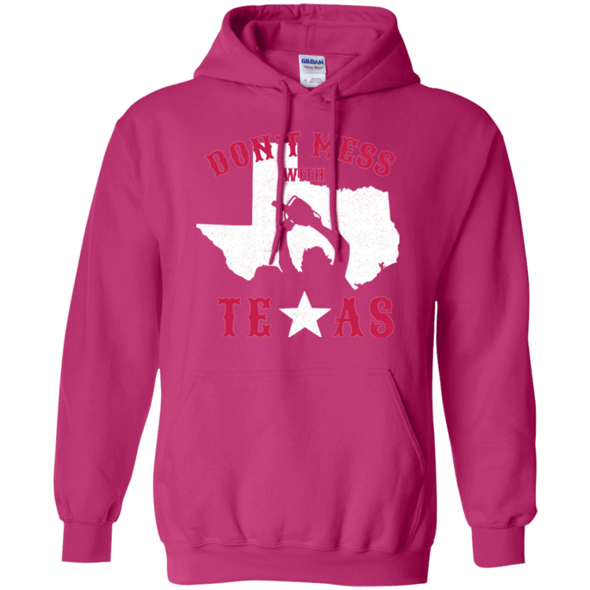 Sweatshirts Heliconia / Small Dont Mess With Texas Pullover Hoodie