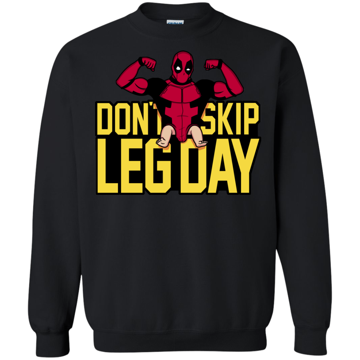 Sweatshirts Black / S Dont Skip Leg Day Crewneck Sweatshirt
