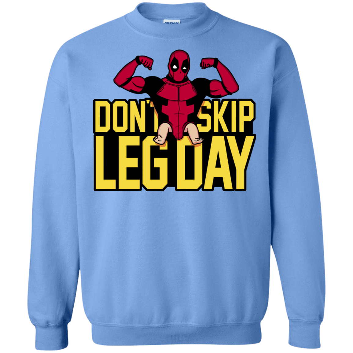 Sweatshirts Carolina Blue / S Dont Skip Leg Day Crewneck Sweatshirt