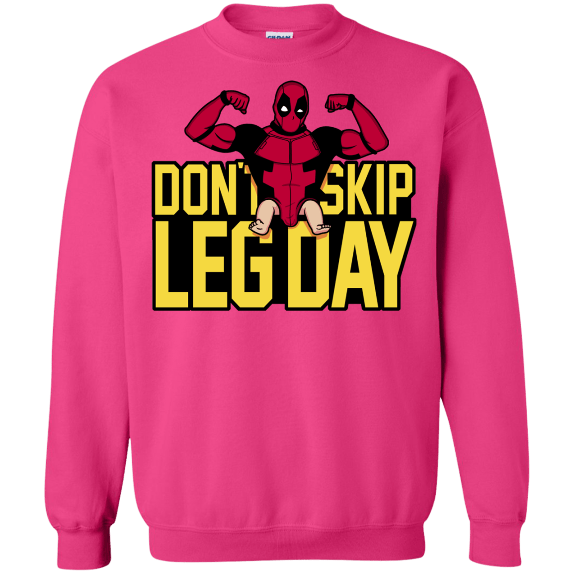 Sweatshirts Heliconia / S Dont Skip Leg Day Crewneck Sweatshirt