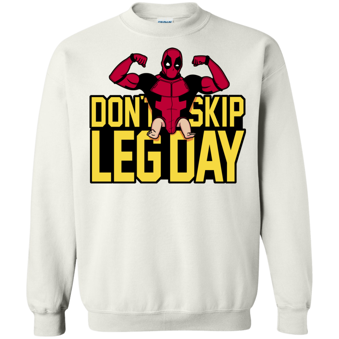 Sweatshirts White / S Dont Skip Leg Day Crewneck Sweatshirt