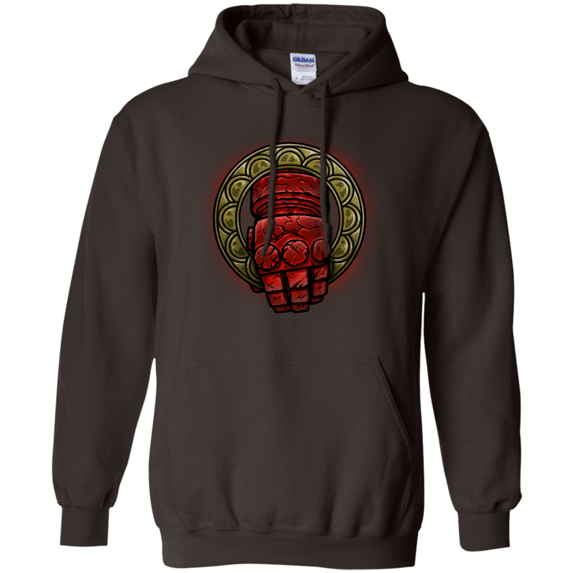 Sweatshirts Dark Chocolate / Small Doom Hand of the King Pullover Hoodie