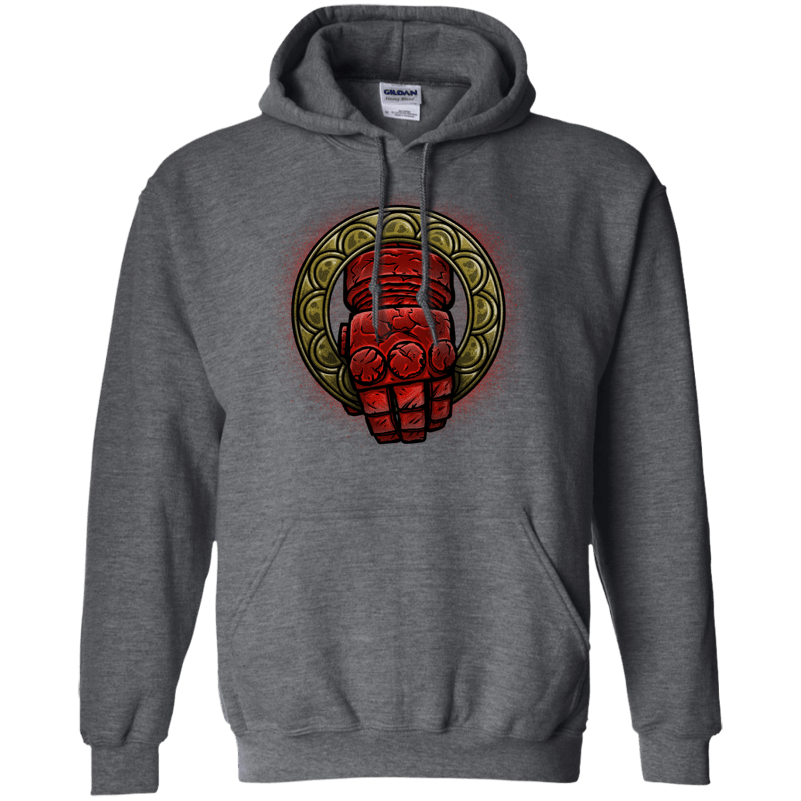 Sweatshirts Dark Heather / Small Doom Hand of the King Pullover Hoodie