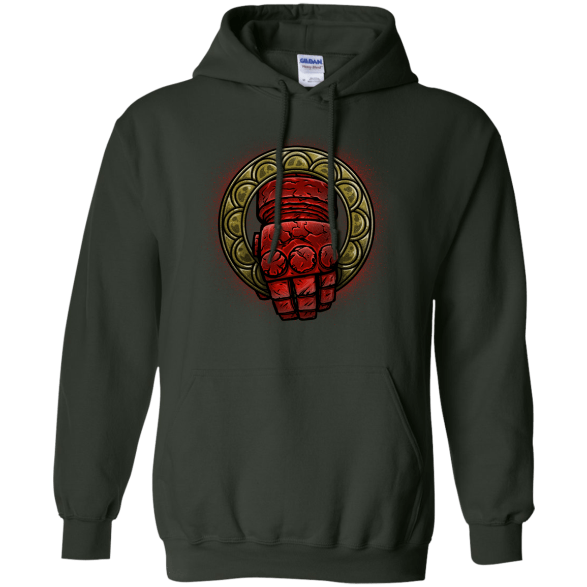 Sweatshirts Forest Green / Small Doom Hand of the King Pullover Hoodie