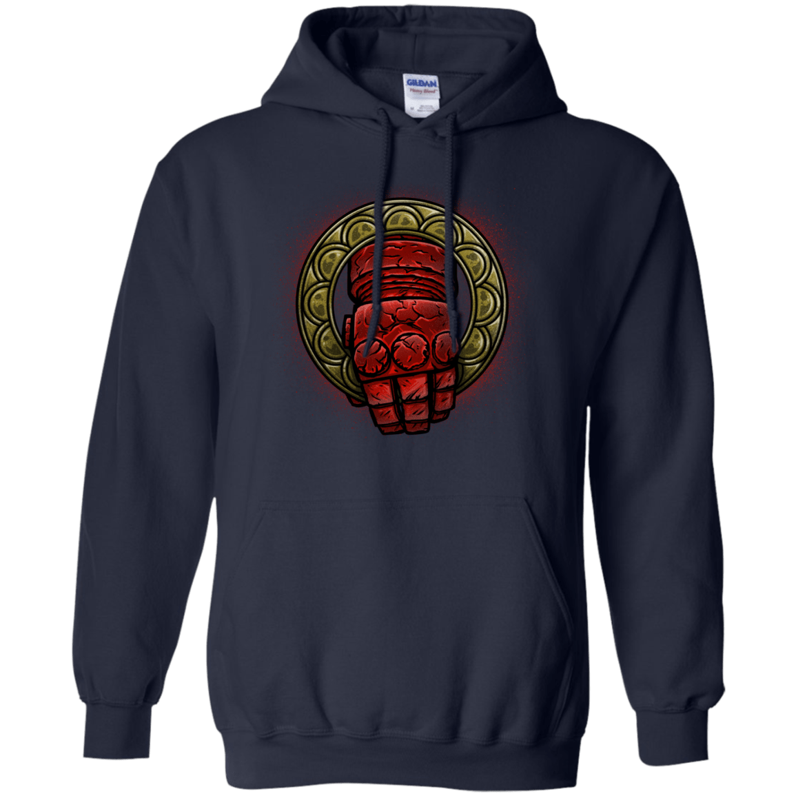 Sweatshirts Navy / Small Doom Hand of the King Pullover Hoodie
