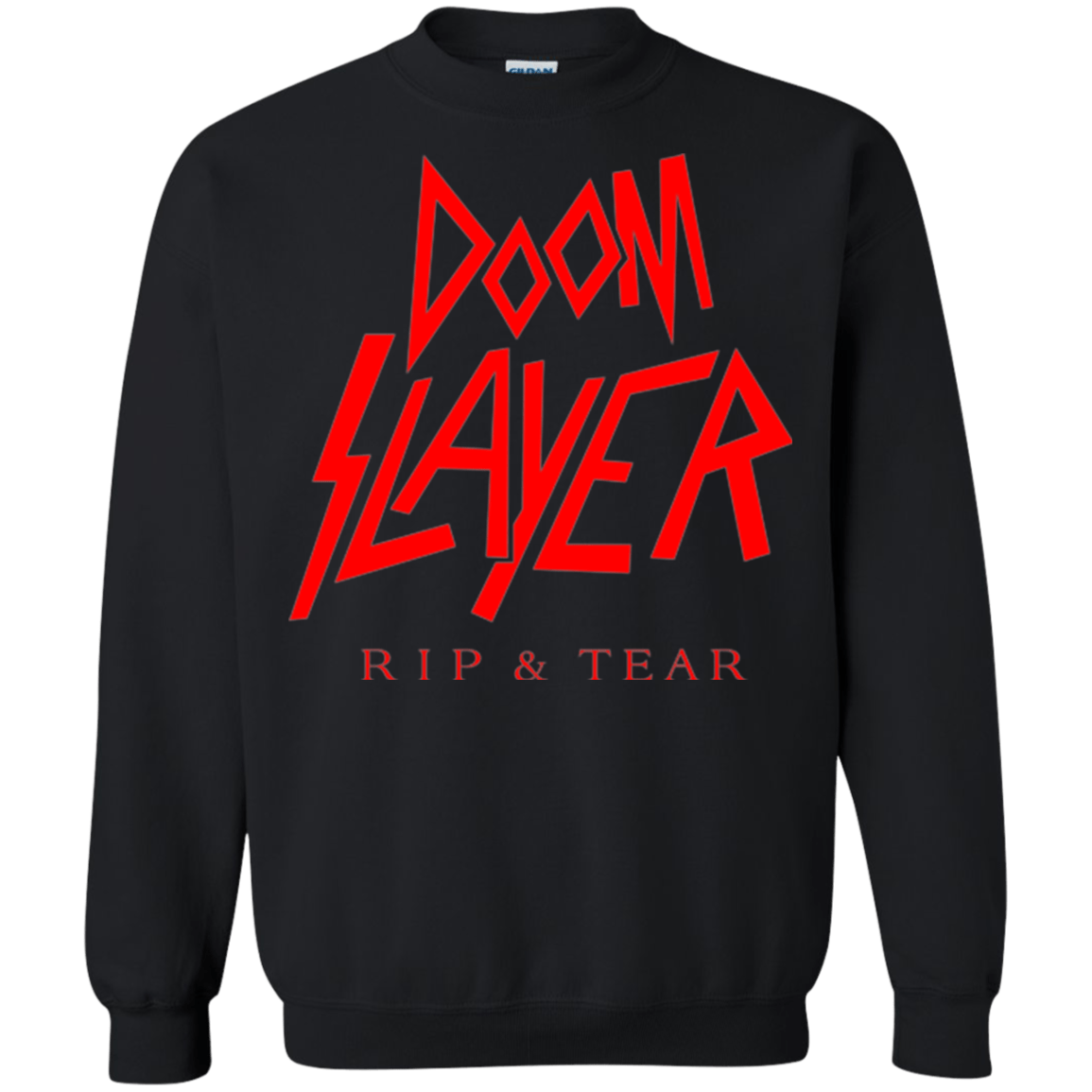 Sweatshirts Black / Small Doom Slayer Crewneck Sweatshirt