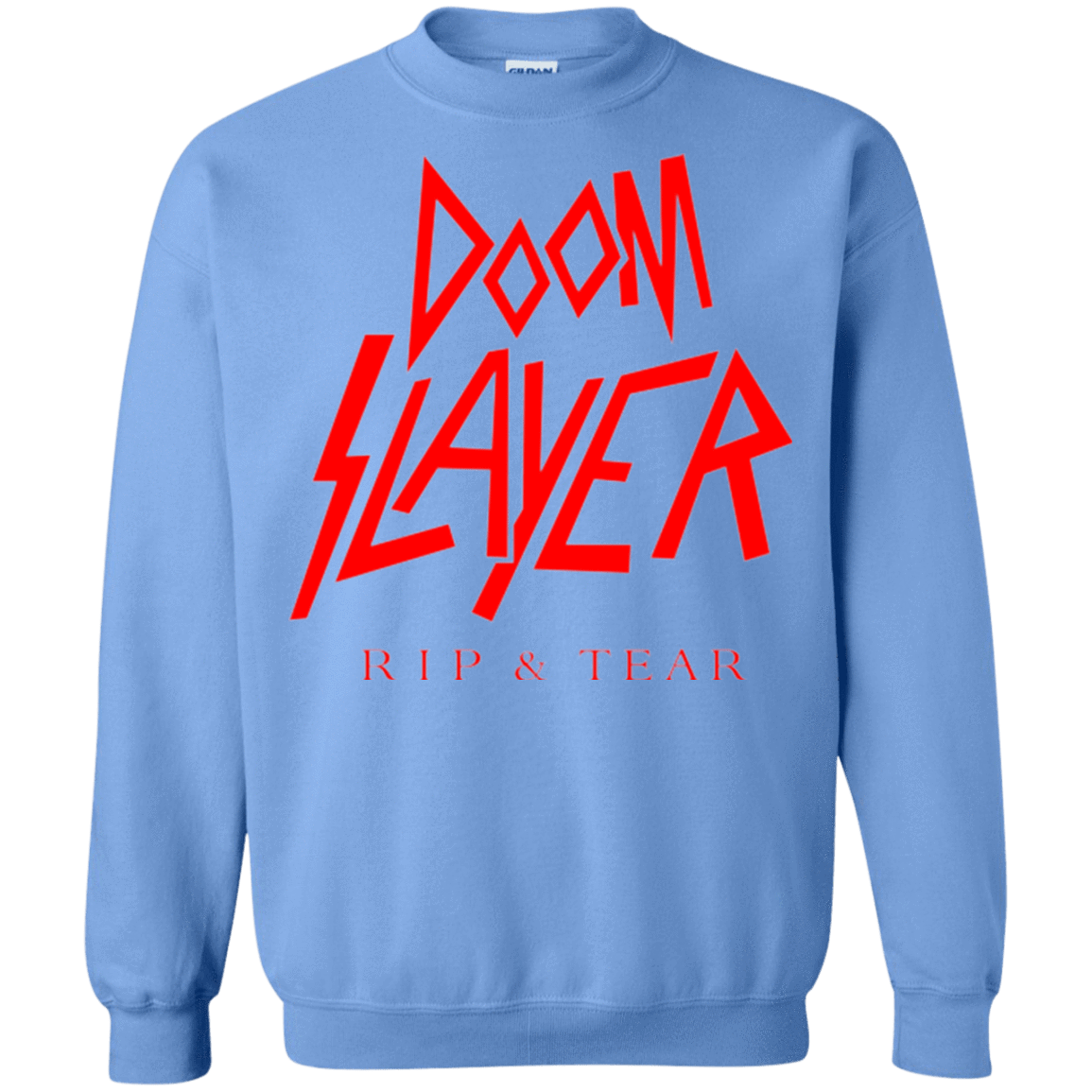 Sweatshirts Carolina Blue / Small Doom Slayer Crewneck Sweatshirt