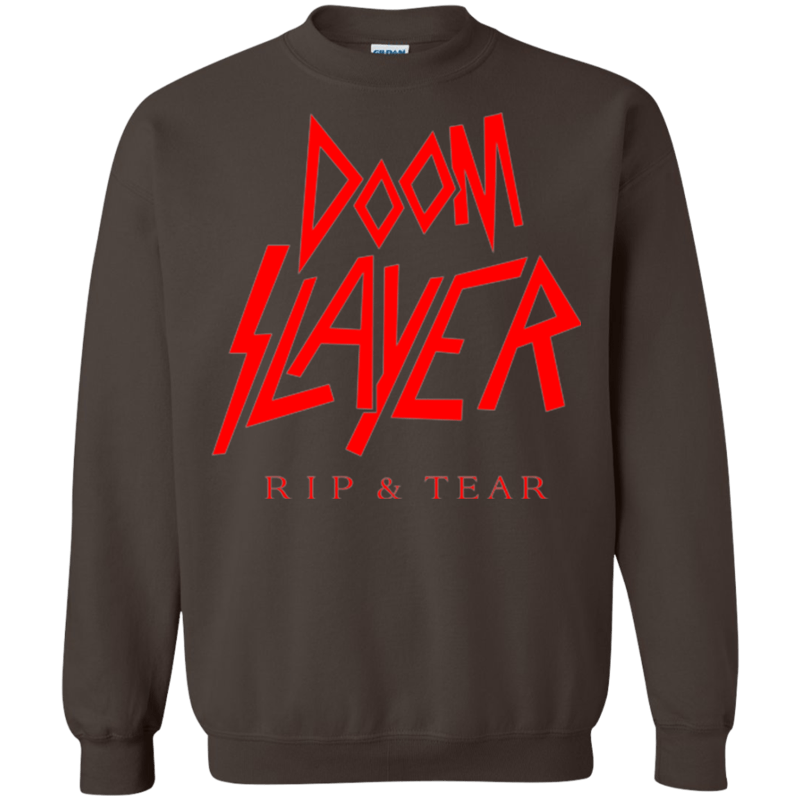 Sweatshirts Dark Chocolate / Small Doom Slayer Crewneck Sweatshirt