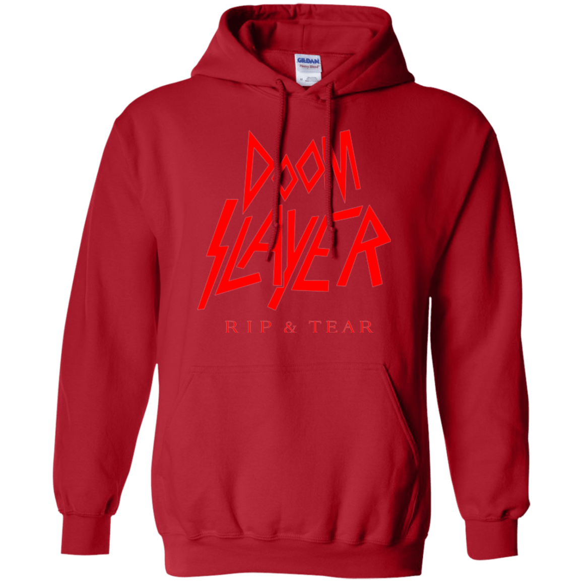 Sweatshirts Red / Small Doom Slayer Pullover Hoodie